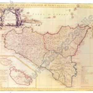 POSTER STAMPA REGNO DI SICILIA E MALTA MONTAGUE GARRARD DRAKE POSTER 32X45 016