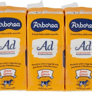 ARBOREA SENZA LATTOSIO PARZIALMENTE SCREMATO ALTA DIGERIBILITA’ UHT 3X200ML