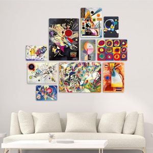 BESTSELLER – Set 10 quadri Multi pannello – Vassily Kandinsky [IL PIU’ VENDUTO]