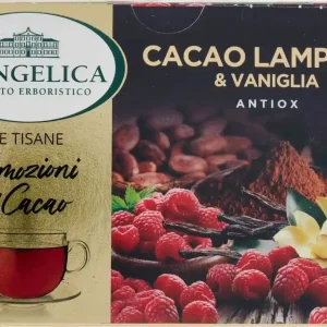 L’ANGELICA TISANA CACAO, LAMPONE E VANIGLIA 15 FILTRI