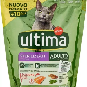 ULTIMA CAT STERILIZZATO SALMONE GR.440    