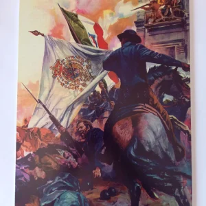 QUADRO PANNELLO IN PVC ALTA DEFINIZIONE SCONTRO BATTAGLIA DI GAETA