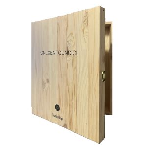 Cassetta in Legno Vuota da 3 Bottiglie Centoundici Orlando Abrigo