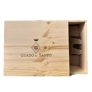 Cassetta in Legno da 6 Vuota Guado al Tasso