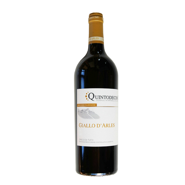 Giallo D’Arles Quintodecimo – Greco di Tufo 2022 – 750ml
