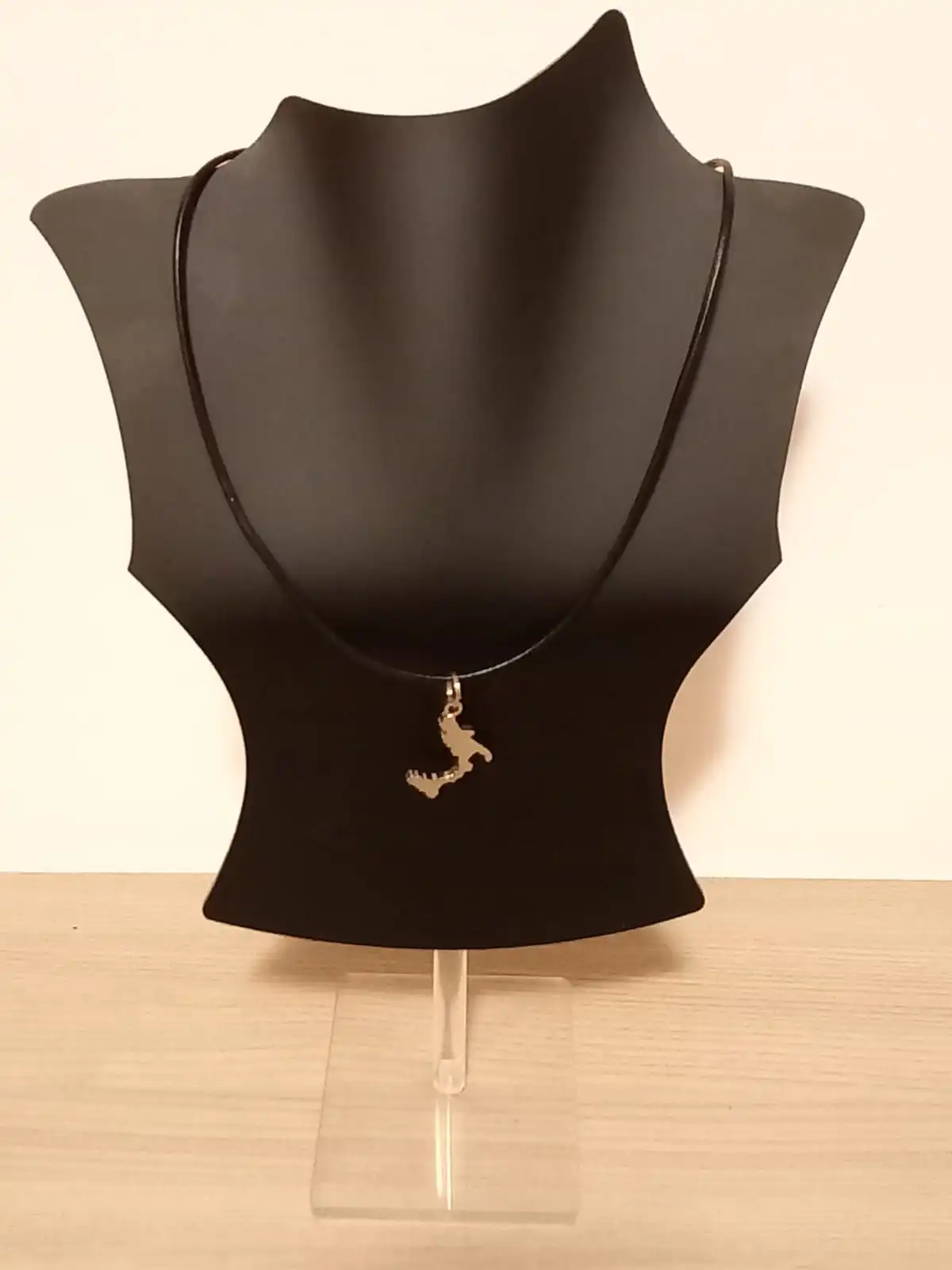 COLLANA MAPPA SUD TIPO ARGENTO UNISEX