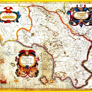 Poster Stampa Terra di Lavoro Magini poster riproduzione 32×45 anno 1620 111