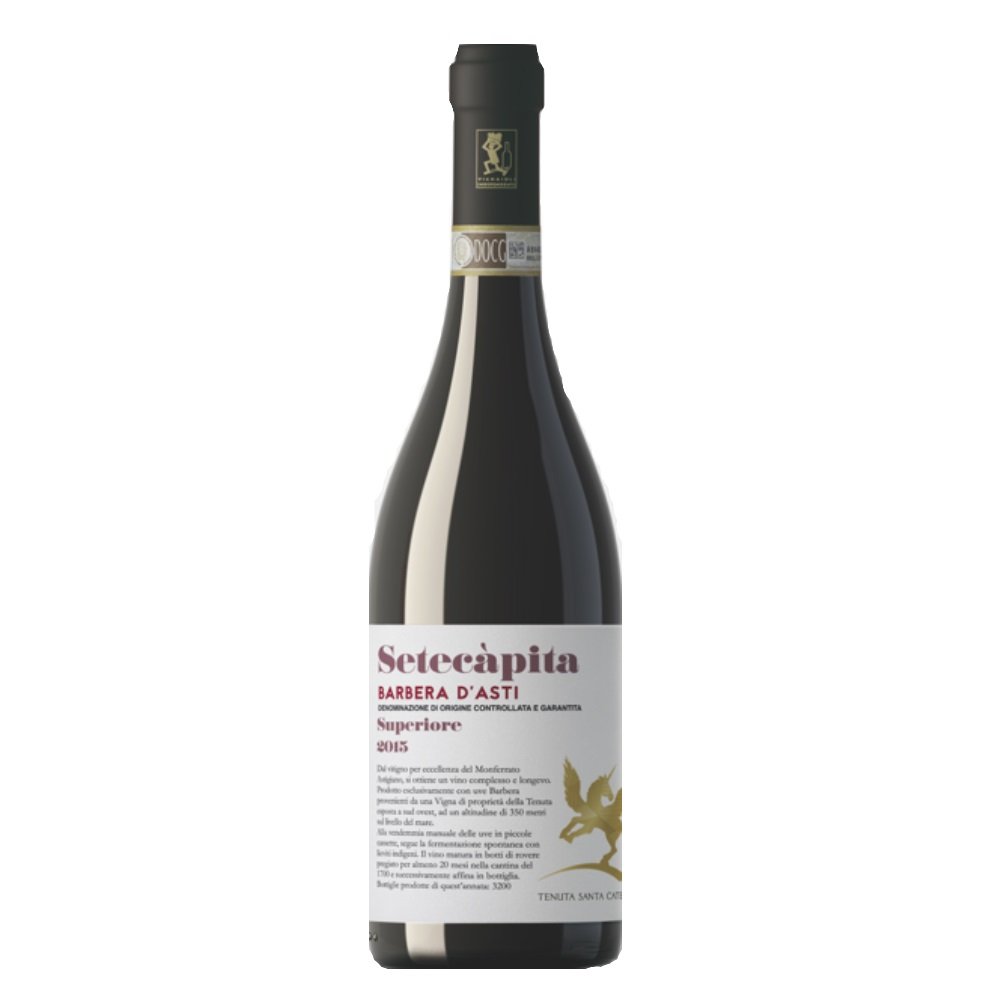 Barbera d’Asti Superiore “Setecàpita” 2019 Tenuta Santa Caterina