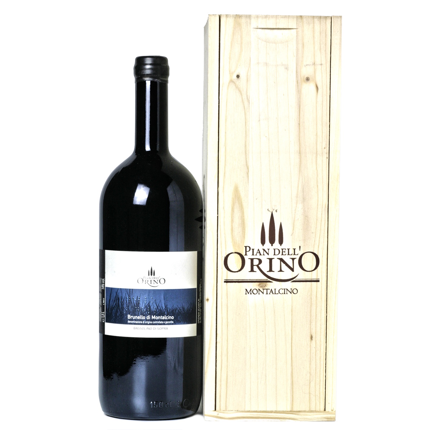 Pian dell’Orino Brunello di Montalcino Bassolino di Sopra 2012 Magnum cassa in legno - immagine 2