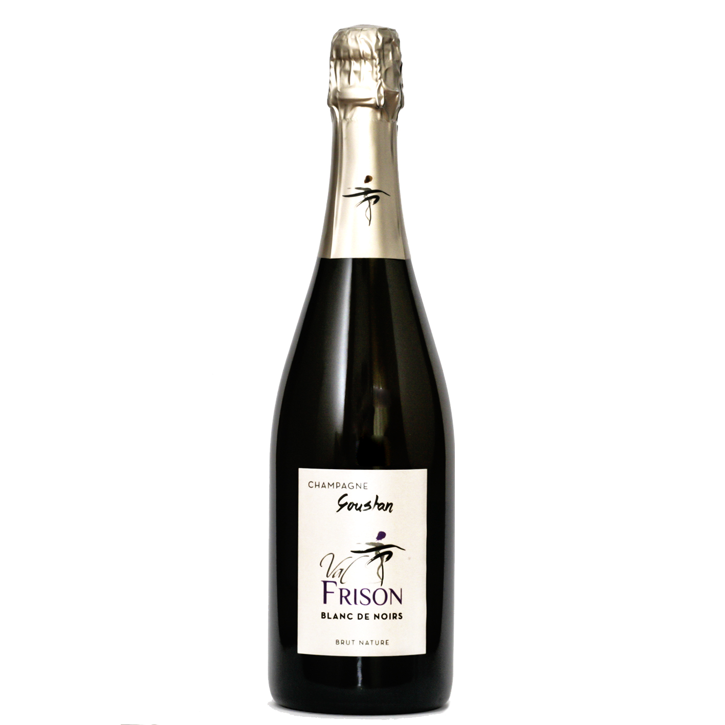 CHAMPAGNE GOUSTAN BRUT NATURE BLANC DE NOIRS Val Frison - immagine 2