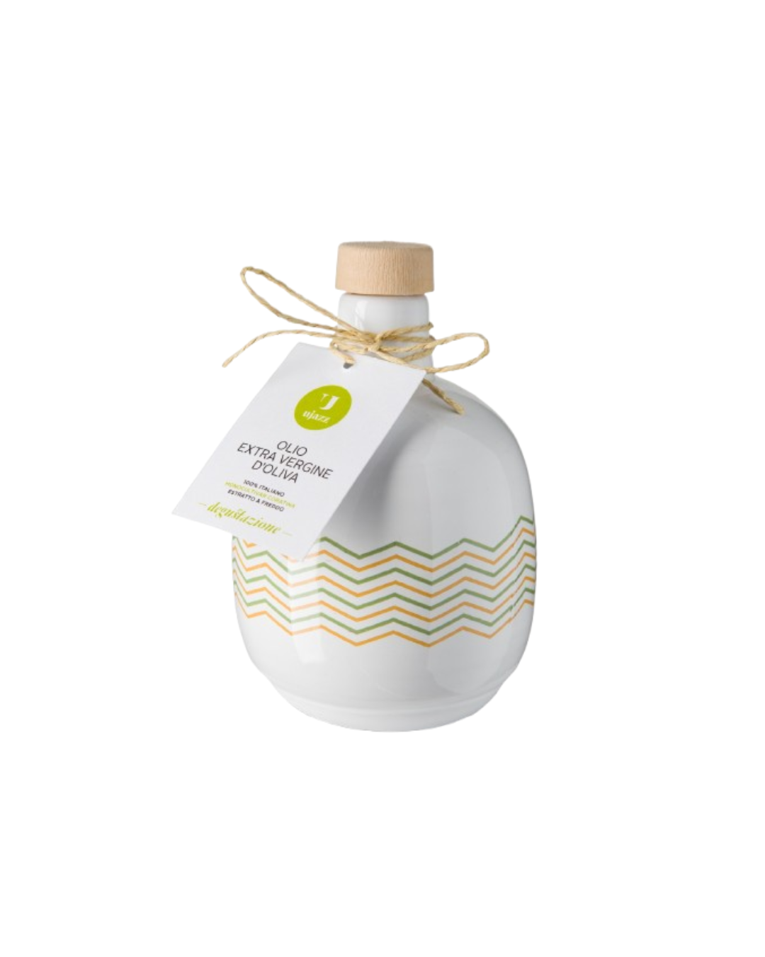 Orcio Pugliese in Ceramica Bianco – Olio Extra Vergine di Oliva Coratina - immagine 3