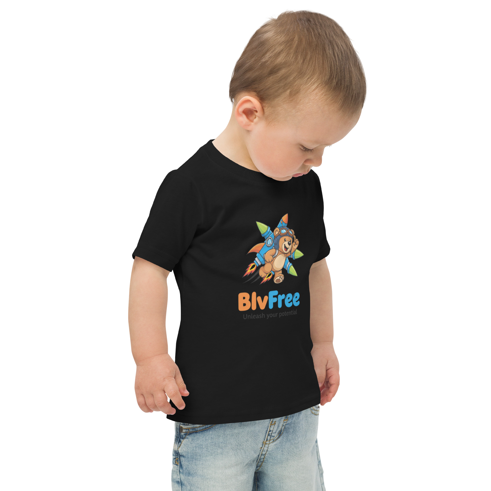 BlvFree “Positive Brand” Sii sempre te stesso | Maglietta in jersey per bambini - immagine 3