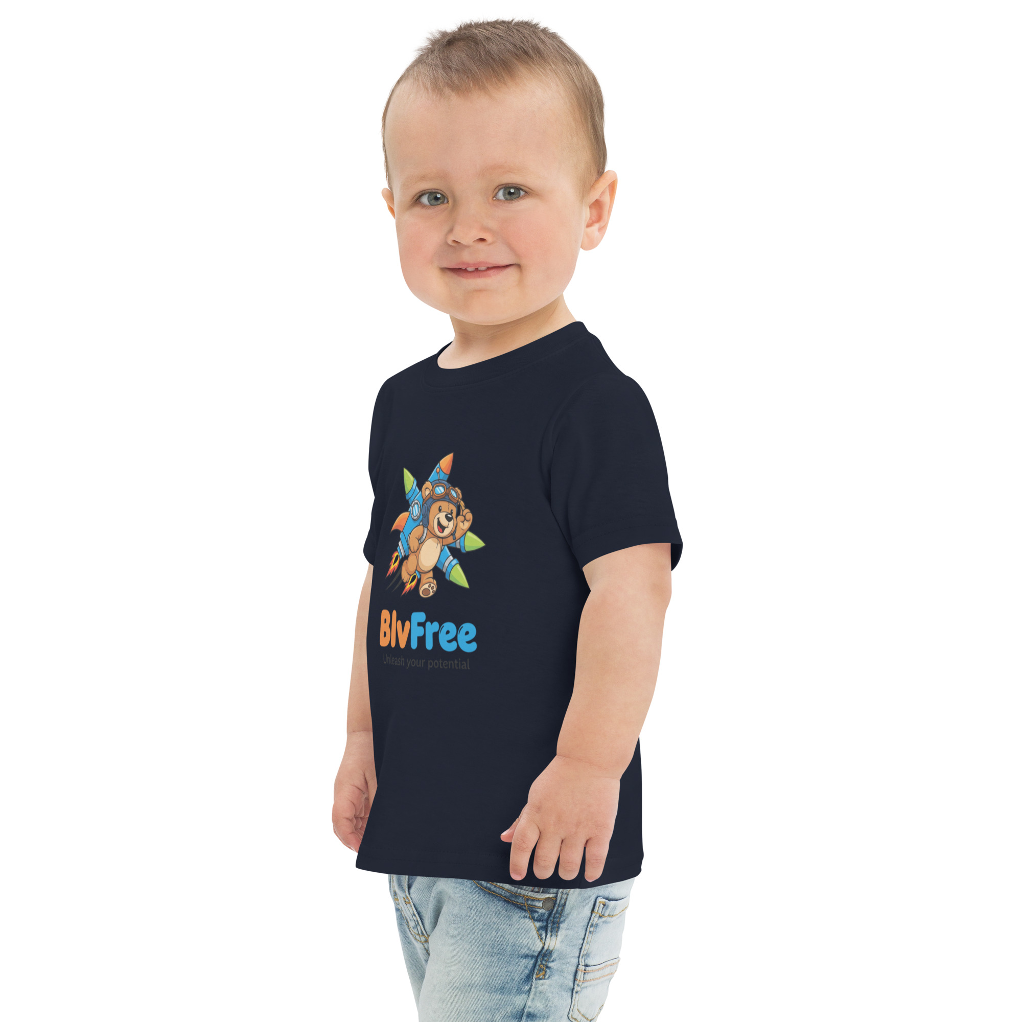 BlvFree “Positive Brand” Sii sempre te stesso | Maglietta in jersey per bambini - immagine 7