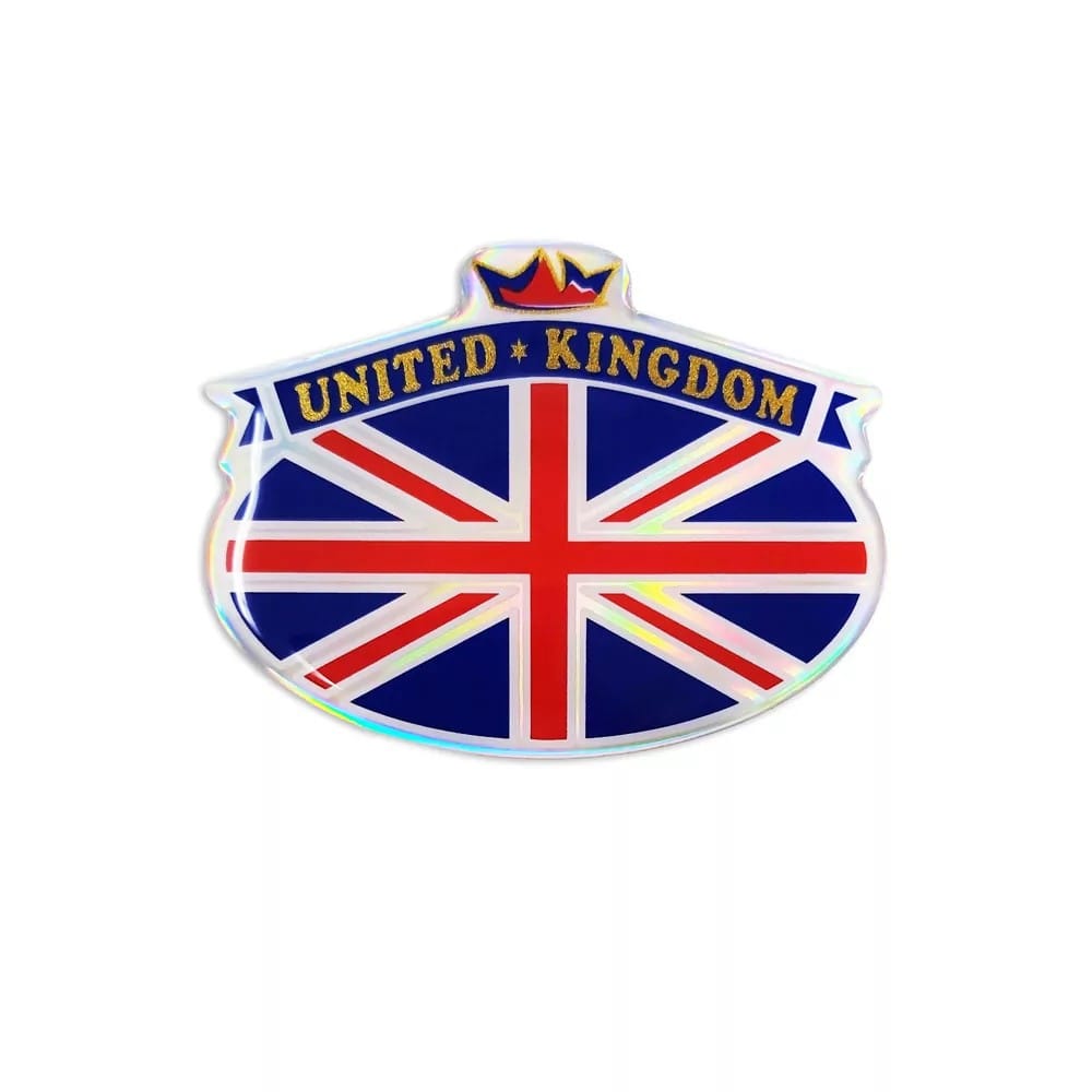 Adesivo 3D Stemma UK - immagine 2