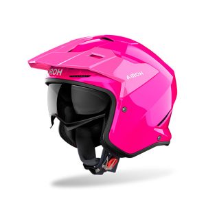 Casco Jet Airoh Kombakt Rosa