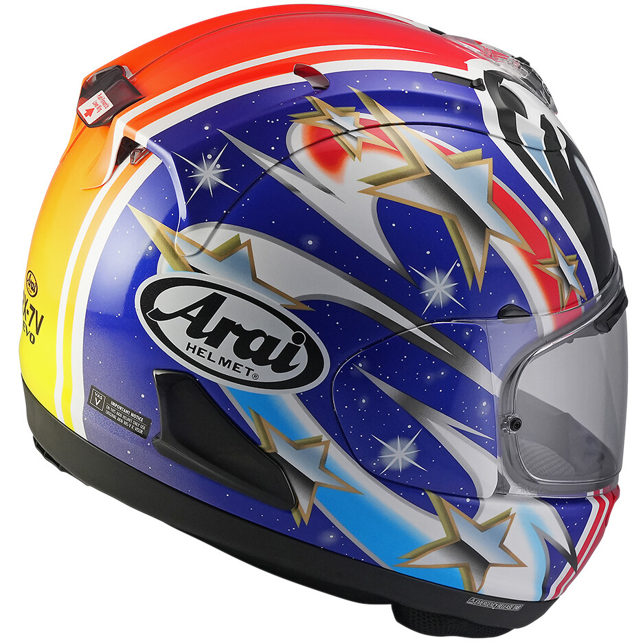 Casco Arai RX-7V Evo Nakano Red - immagine 3