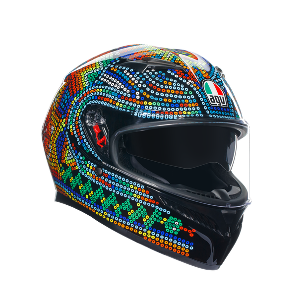 CASCO AGV –K3 INTEGRALE ROSSI WINTER TEST 2018 - immagine 9